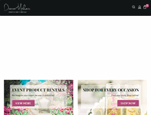 Tablet Screenshot of dreammakersparty.com